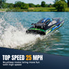 VOLANTEXRC Green SR40 Bateau RC sans balais 30+MPH (79705)