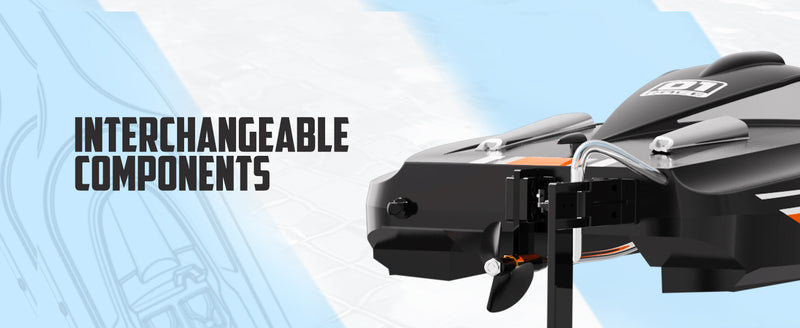 Atomic X 40mph Hochgeschwindigkeits-RC-Boot (792-6) RTR