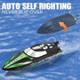 VOLANTEXRC VectorS Brushless 30mph High Speed RC Boat for Lake Racing Self Righting Feature