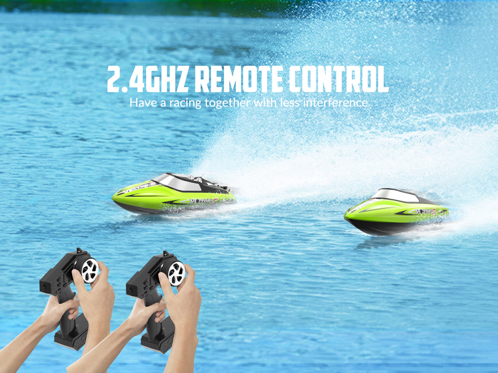 VOLANTEXRC VectorS Brushless RC Boat Self Righting for Lake Racing Kids Adults Great Gift Boat
