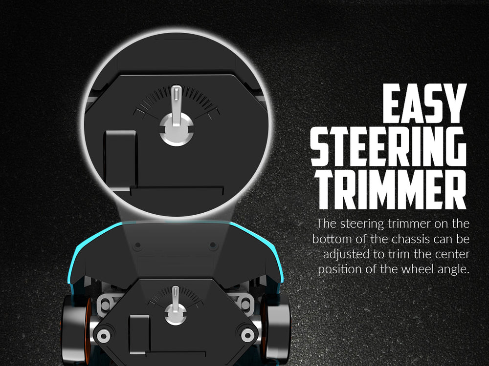 Racent Thrill Rider: 1:24 4wd, 10 mph, LED, Racing/Drift