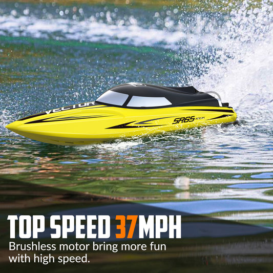 VOLANTEXRC Vector 35mph Fast Brushless High Speed Racing RC Boat Self Righting