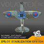 VolantexRC Airplane For Sale Spitfire PNP with Gyro System - EXHOBBY