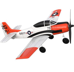 VOLANTEXRC T-28 Trojan 4CH Flugzeug mit Xpilot Stabilizer - One-Key Aerobatic 761-9 RTF