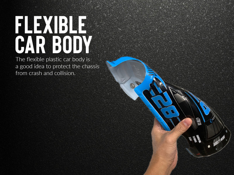 RACENT 1:14 4WD Drift Car High Speed Sport Racing Vehicle with Driftitng & Racing Tires, Led Lights