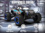 Racent Ferngesteuertes Auto 4WD Offroad RC Monster Truck Maßstab 1:16 30 MPH High Speed ​​All Terrain RC Fahrzeug für Kinder oder Erwachsene (785-5) (Blau)