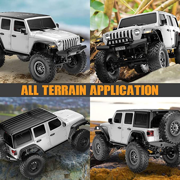 RCS24 Off Road 1/24 Rock Crawlers with LED 4WD