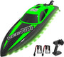 VOLANTEXRC RC Electric Boat 795-6 Green with Lights-EXHOBBY