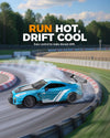 Racent 1:20 RC Drift Car 4Wd, LED Light, 2 baterías azules