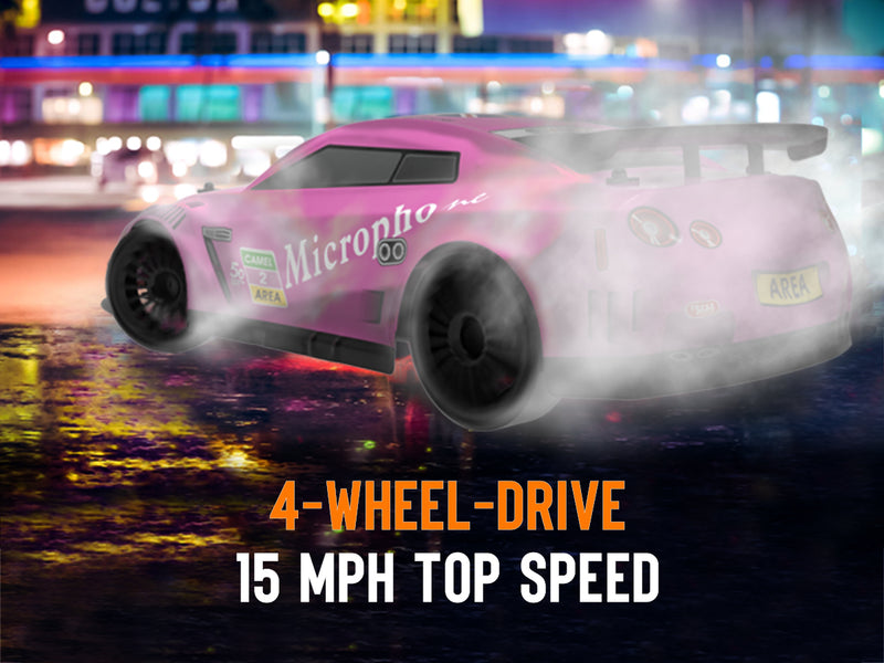 RACENT 1:14 4WD High Speed Car Drifting with Racing Tires