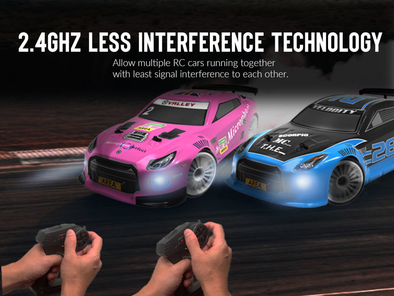 RACENT 1:14 4WD High Speed Car Drifting with Racing Tires