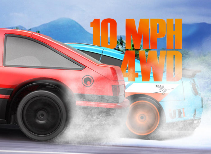 RACENT Thrill Rider: 1:24 4WD, 10MPH, LED, Racing/Drift-EXHOBBY LIMITED.