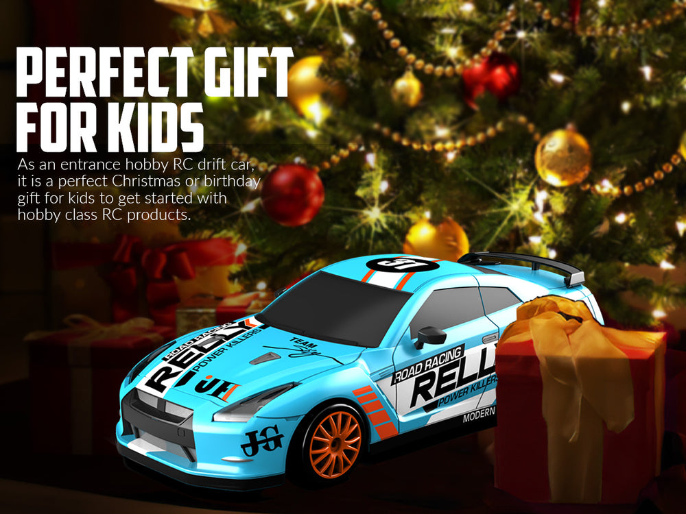 Racent Thrill Rider: 1:24 4wd, 10 mph, LED, Racing/Drift