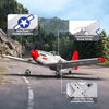 VolantexRC P51D Mustang 2CH RC Airplane with Gyro - EXHOBBY