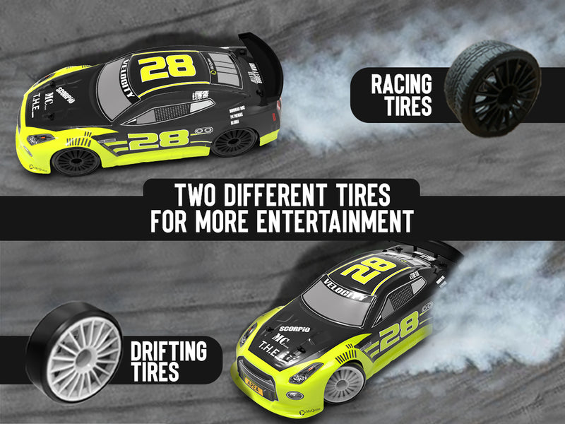 VOLANTEXRC Drift Car Auto da corsa sportiva telecomandata ad alta velocità in scala 1/14