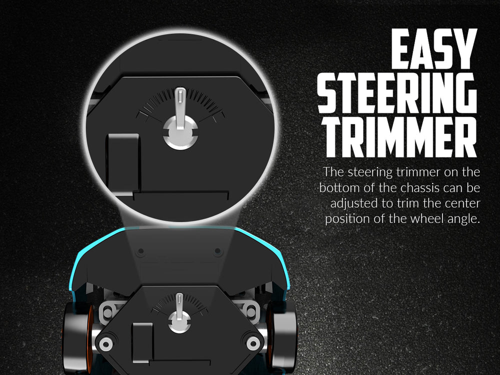 Racent Drift King: 1:24 4wd RC, 10 mph, luzes LED