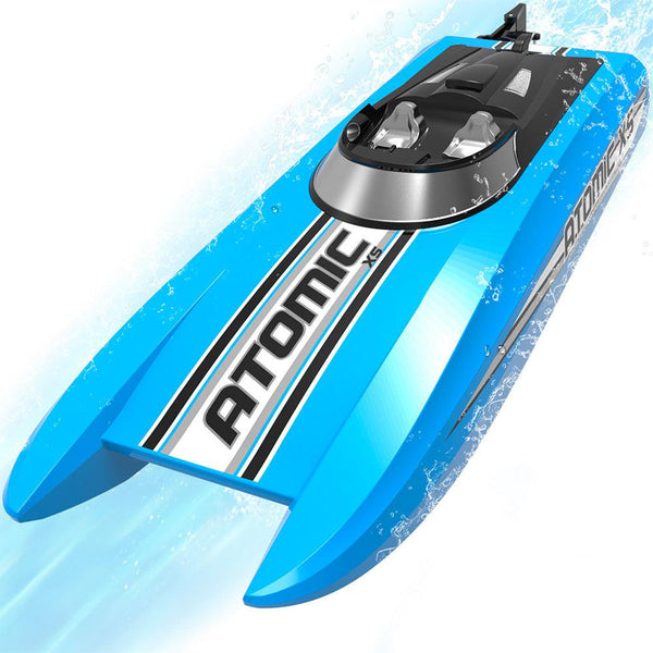 Bateau RC, Bateau de Course RC Étanche 2,4 g Bateau Télécommandé Très Polyvalent Bateau RC, Bateau de Course RC Étanche 2,4 g Bateau Télécommandé Très Polyvalent