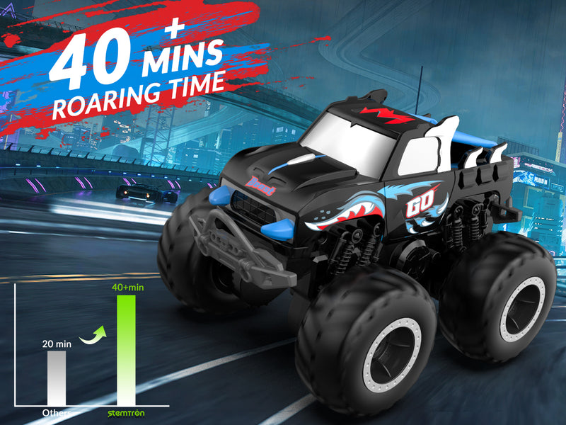STEMTRON Amphibious (RTR) 1:20 Monster Truck Blue For 3-8 Year Kids 916BB2