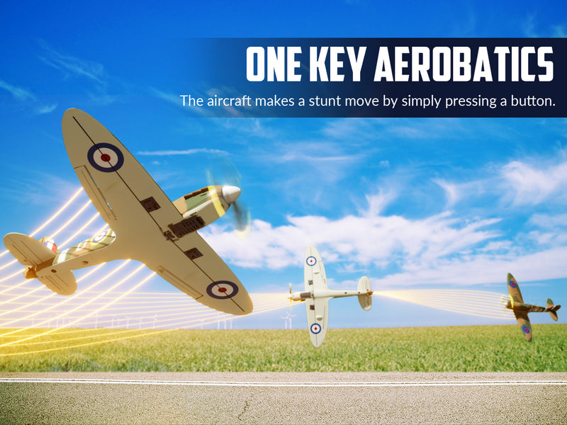 (PRE SALE)VOLANTEXRC 500MM Spitfire 4CH Brushless High Speed 76805