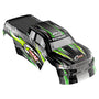 Racent 1:16 Remote Control Car 30MPH High Speed 4WD Off-Road RC Monster Truck Red (With Green Car Shell)