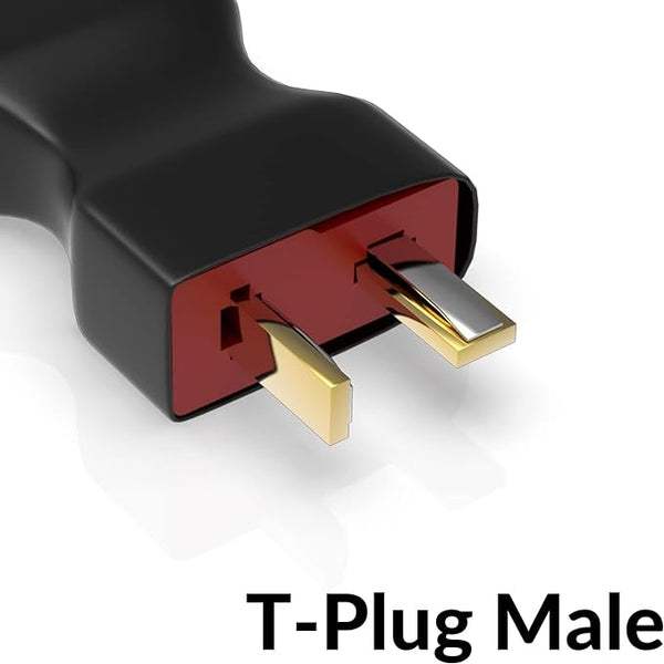 4pc T Plug to EC3 Adapters for RC Servo & Receiver Connections