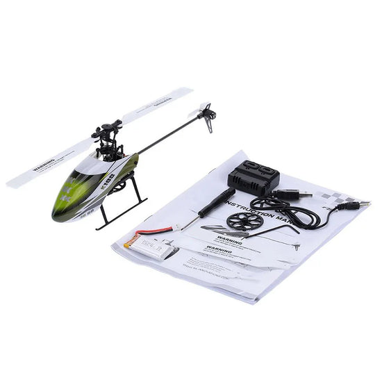 K100 RC Helicopter 6CH 3D 6G System 8520 Brushless Motor RC Quadcopter Compatible With FUTABA S-FHSS-EXHOBBY LIMITED.