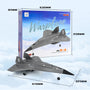 FX9672 RC Plane 4CH 2.4G Wireless RC Jet Concealed Culvert Design