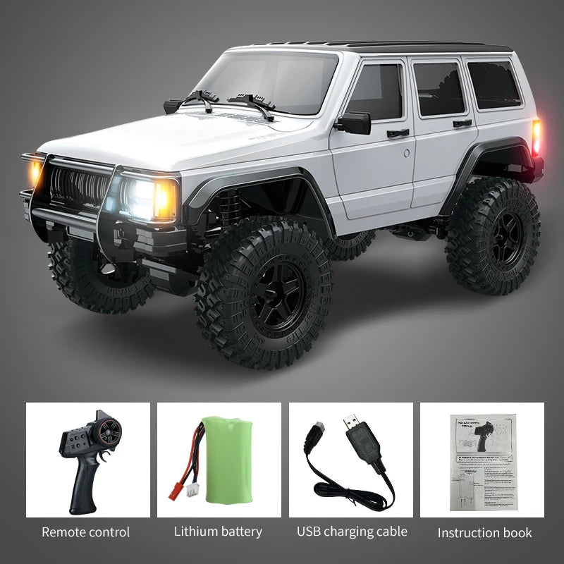 1:18 C8809 Full Scale Simulation Model Jeep RC Car 2.4G 4WD Motor-EXHOBBY LIMITED.