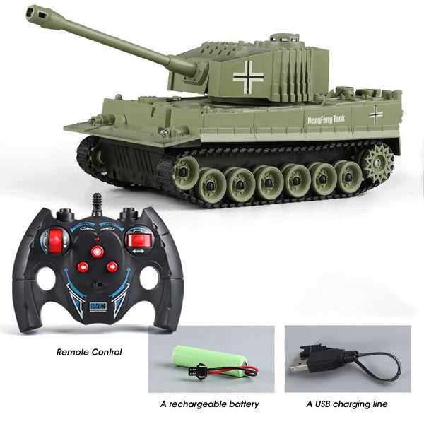 RC Tank 7Ch 2.4G 1/30 Remote Control Crawler Tank