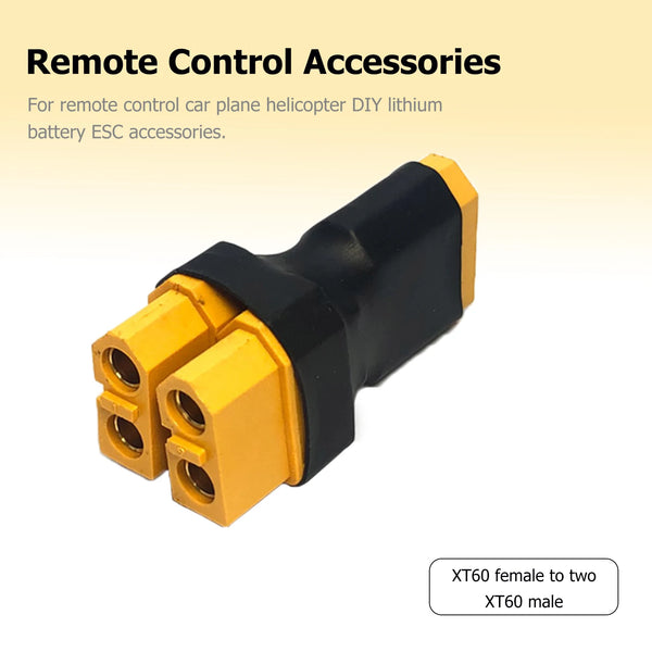 Plastic Plug Adapter DIY Accessories Converter Connector RC Parts Parallel Adapter Converter Replacement for Lithium Battery ESC