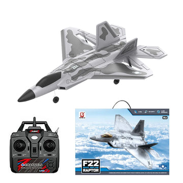 Bm22 RC F22 plane raptor 4ch Large Fighter Jet Fixed-wing Remote Control Foam Glider rtf-EXHOBBY LIMITED.