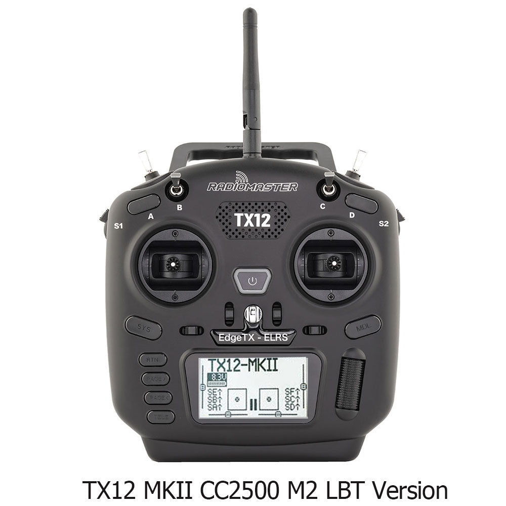 RadioMaster TX12 MKII 16ch EDGETX Remote Control Transmitter