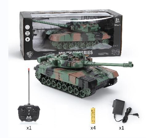 RC Tank Military War Battle United States M1 Leopard 2 Remote Control Electronic Toy Car Tactical Model Gifts for Boys Children-EXHOBBY LIMITED.