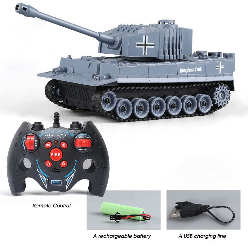 RC Tank Military War Battle United States M1 Leopard 2 Remote Control Electronic Toy Car Tactical Model Gifts for Boys Children-EXHOBBY LIMITED.