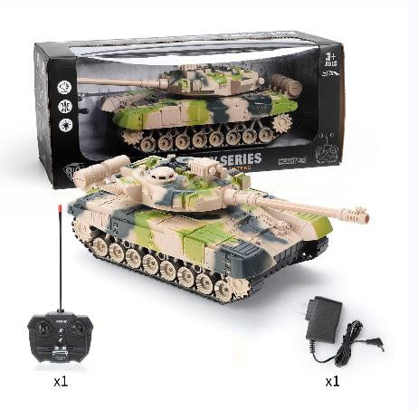 RC Tank 7Ch 2.4G 1/30 Remote Control Crawler Tank Model World War Military Truck Simulation sound Tiger Toys for Boys Kids Gifts-EXHOBBY LIMITED.