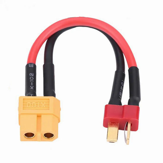 XT60 to Deans T-Plug Male Female Adapter Connector Cable for Lipo Battery 14AWG RC Parts-EXHOBBY LIMITED.