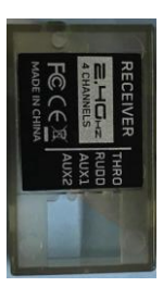 2 pièces Receiver-4-ch-ESR411 pour bateau télécommandé 798-3,798-4,798-4P