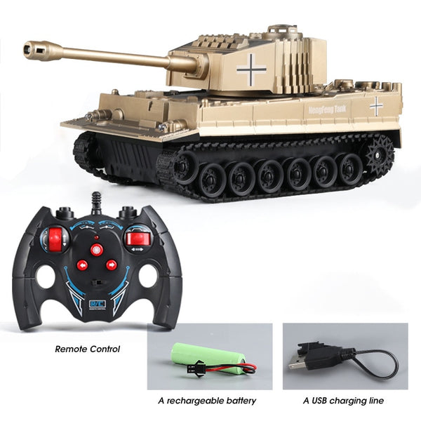 RC Tank 7Ch 2.4G 1/30 Remote Control Crawler Tank