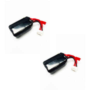 2PCs 11.1V 400mAh Bateria de lipo para 500 mm Corsair F4U 76803