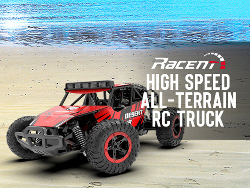 Racent escala 1:16 todoterreno control remoto Rock Crawler Desert Racer