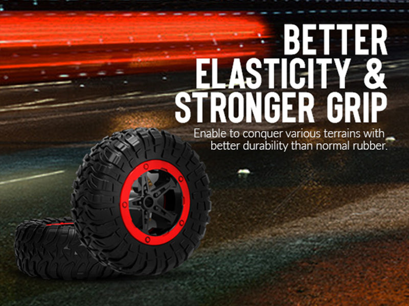 Racent escala 1:16 todoterreno control remoto Rock Crawler Desert Racer