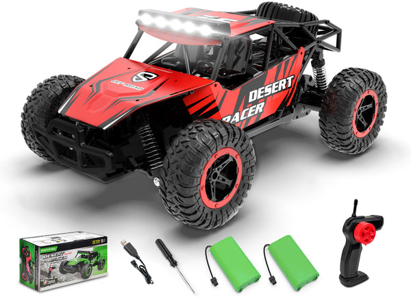 Racent escala 1:16 todoterreno control remoto Rock Crawler Desert Racer