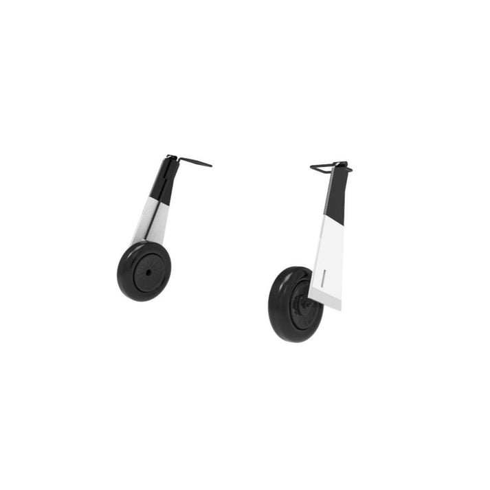 2 Sets Front Landing Gear für RC-Flugzeuge 76802-green