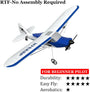 VOLANTEXRC Sport Cub S2 RC Plane with Gyro Stabilization System Ready to Fly for Beginners 2-CH Remote Control Airplane RTF (762-2) - EXHOBBY