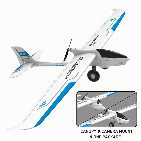 VOLANTEXRC Ranger 2400 5 Channel FPV Airplane with 2.4 Meter Wingspan and Multiple Camera Mounting Platform (757-9) PNP.