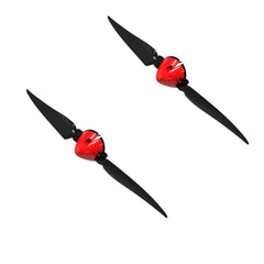 2 conjuntos de hélice dobrável 1060 e spinner para avião RC Phoenix Series / ASW28