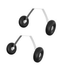 2 piezas de tren de aterrizaje delantero para avión de control remoto Trainstar Ascent