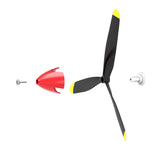 2 jeux d'hélices pour avion RC P40 761-13