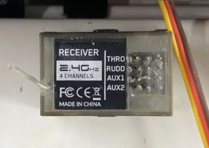 2 uds Receiver-3ch-ESR301-EX2 para barco de Control remoto 798-3,798-4,798-4P