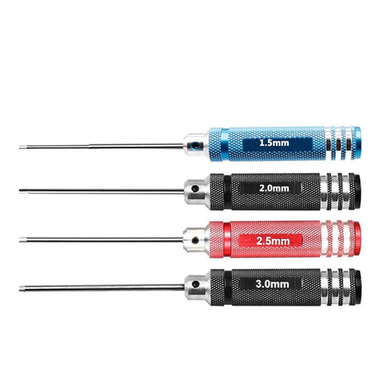 1.27/ 1.3/ 1.5/ 2.0/ 2.5/ 3.0Mm White Steel Hex Screwdriver Tool Kit For 3D Printer Rc Helicopter Car Drone Aircraft Repair Tool.